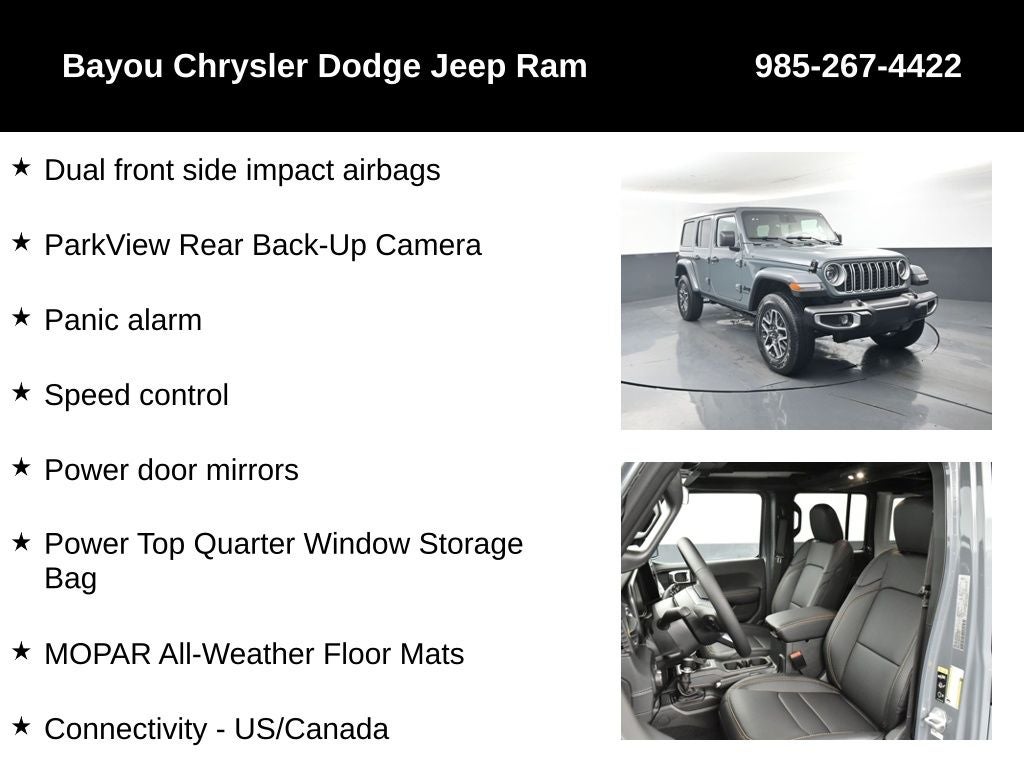 2026 Jeep Wrangler WRANGLER 4-DOOR SAHARA