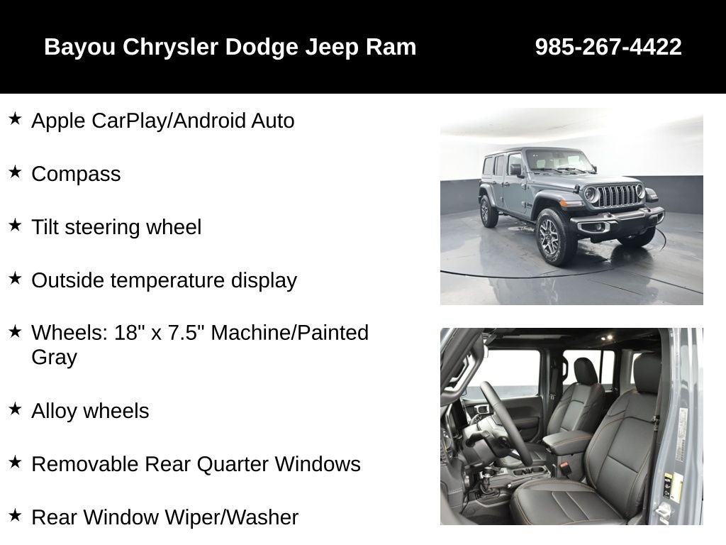 2026 Jeep Wrangler WRANGLER 4-DOOR SAHARA