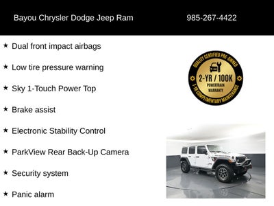 2025 Jeep Wrangler 4-Door Rubicon 4x4