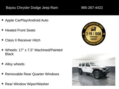 2025 Jeep Wrangler 4-Door Rubicon 4x4