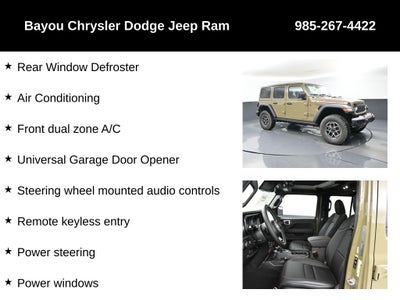 2025 Jeep Wrangler WRANGLER 4-DOOR RUBICON