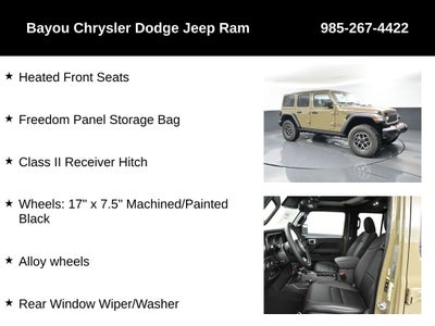 2025 Jeep Wrangler WRANGLER 4-DOOR RUBICON