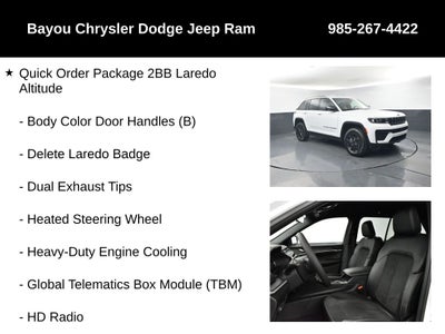 2026 Jeep Grand Cherokee GRAND CHEROKEE LAREDO ALTITUDE 4X2