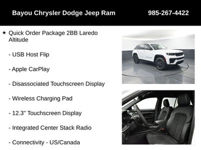 2026 Jeep Grand Cherokee GRAND CHEROKEE LAREDO ALTITUDE 4X2