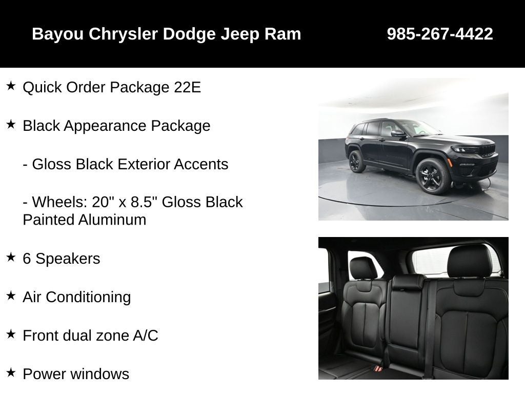 2025 Jeep Grand Cherokee GRAND CHEROKEE LIMITED 4X2