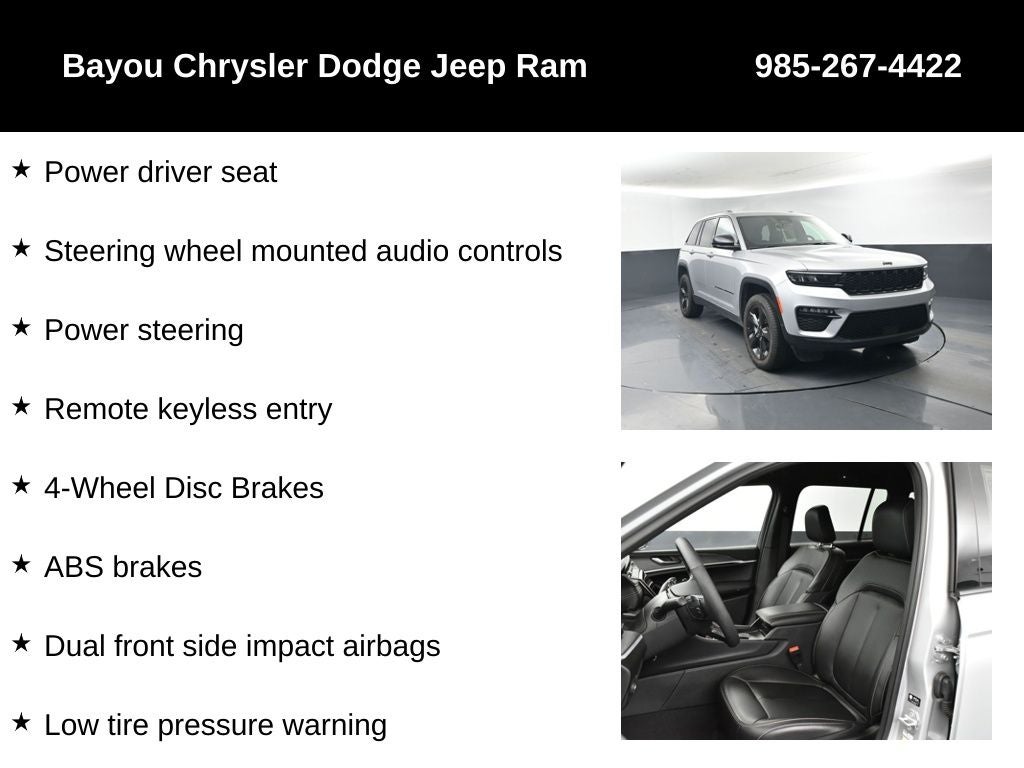 2025 Jeep Grand Cherokee GRAND CHEROKEE LIMITED 4X2