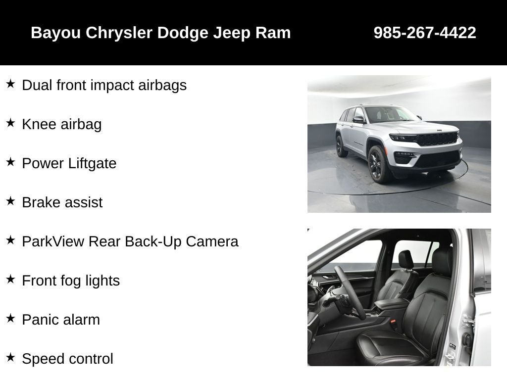 2025 Jeep Grand Cherokee GRAND CHEROKEE LIMITED 4X2