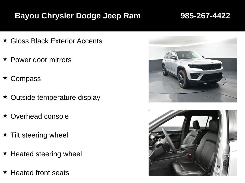 2025 Jeep Grand Cherokee GRAND CHEROKEE LIMITED 4X2