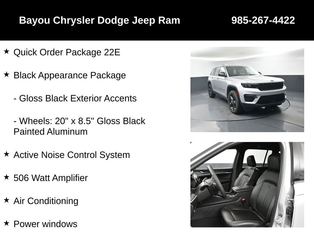 2025 Jeep Grand Cherokee GRAND CHEROKEE LIMITED 4X2