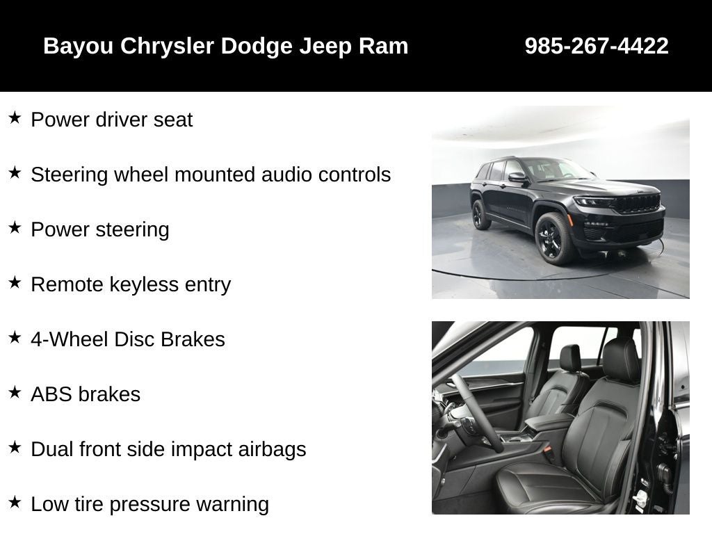 2025 Jeep Grand Cherokee GRAND CHEROKEE LIMITED 4X2