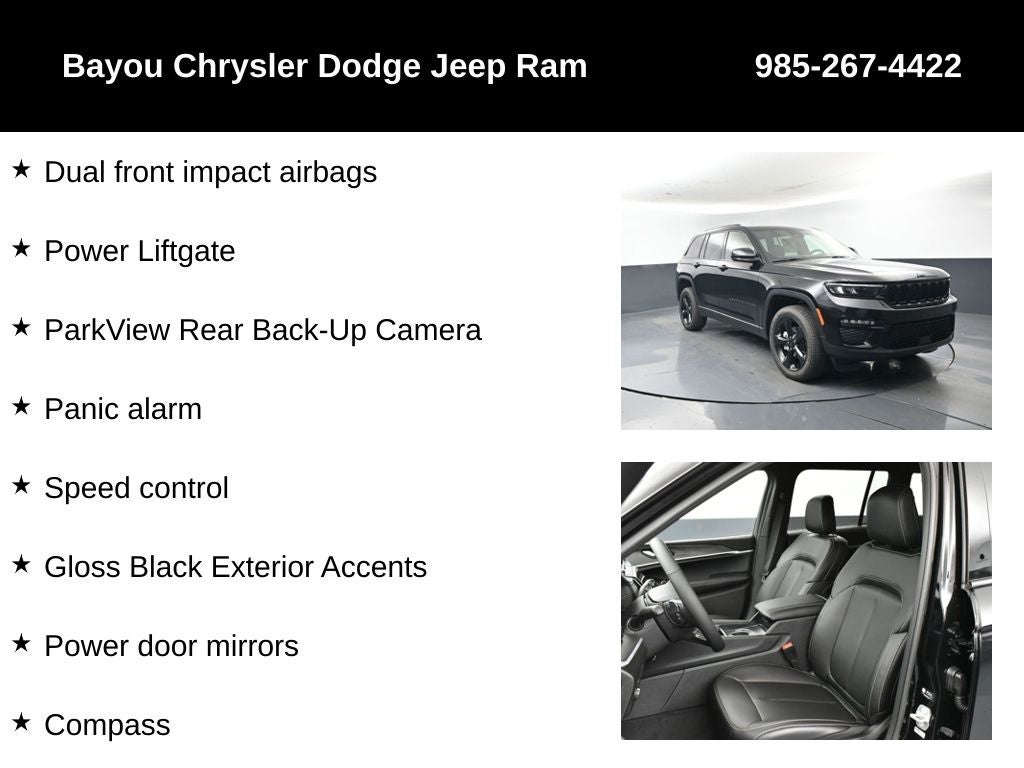 2025 Jeep Grand Cherokee GRAND CHEROKEE LIMITED 4X2