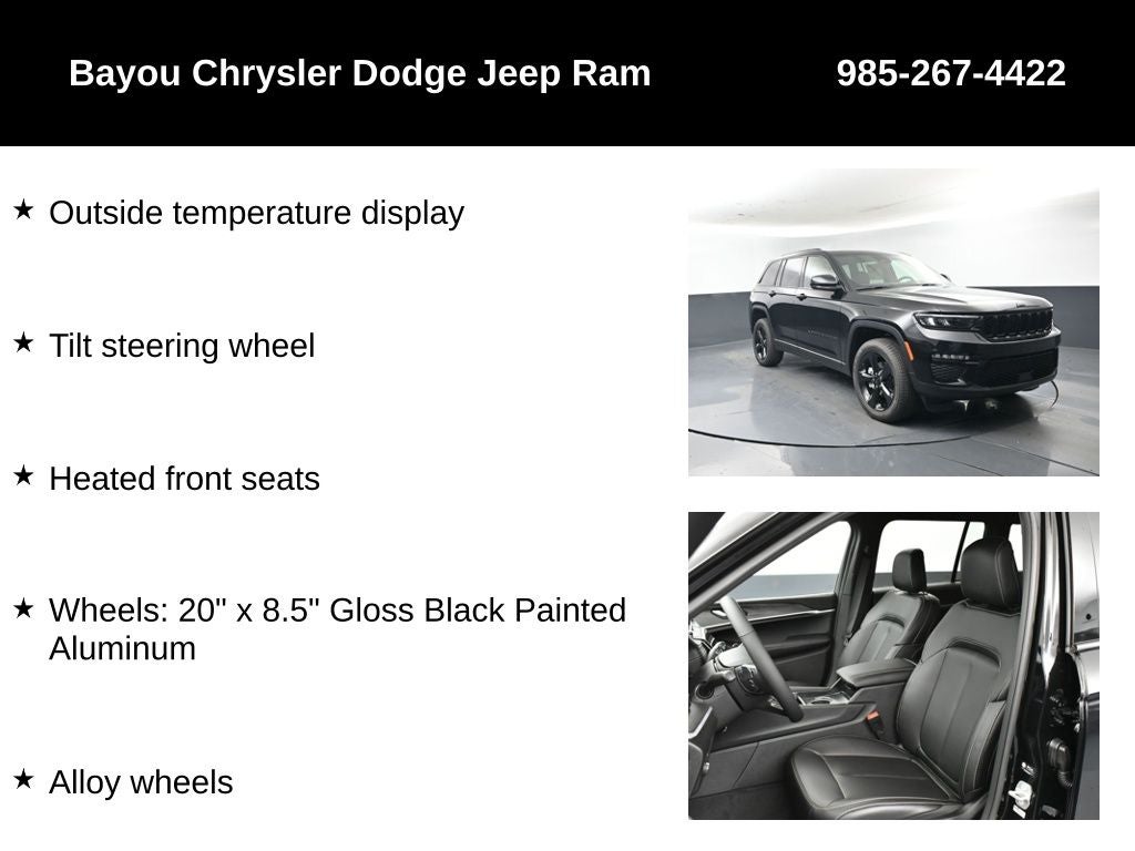 2025 Jeep Grand Cherokee GRAND CHEROKEE LIMITED 4X2