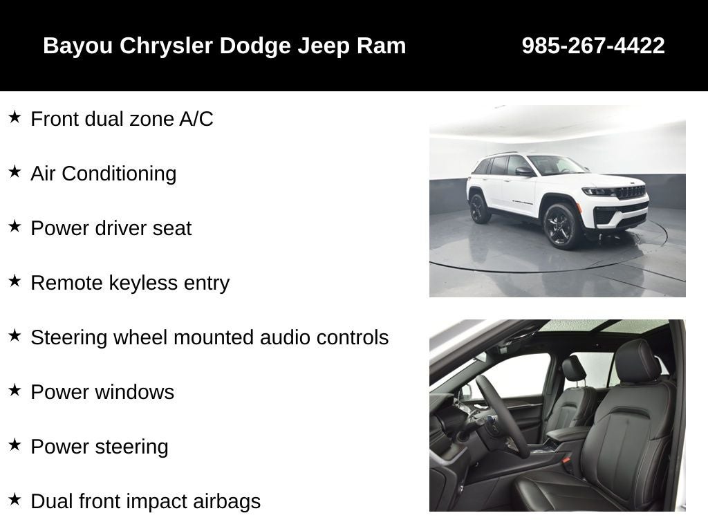 2026 Jeep Grand Cherokee GRAND CHEROKEE LIMITED 4X2