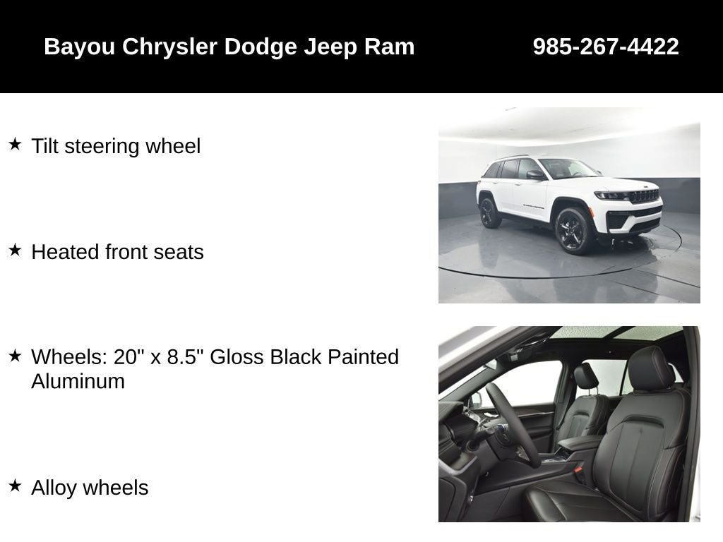 2026 Jeep Grand Cherokee GRAND CHEROKEE LIMITED 4X2