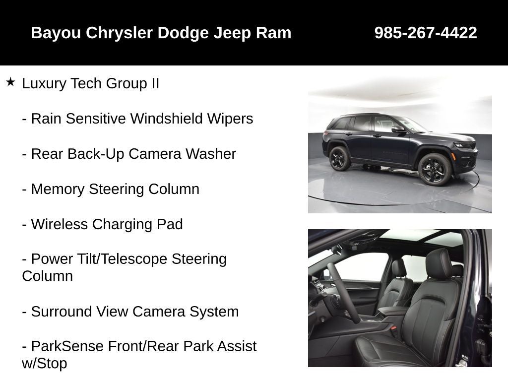 2024 Jeep Grand Cherokee GRAND CHEROKEE LIMITED 4X4