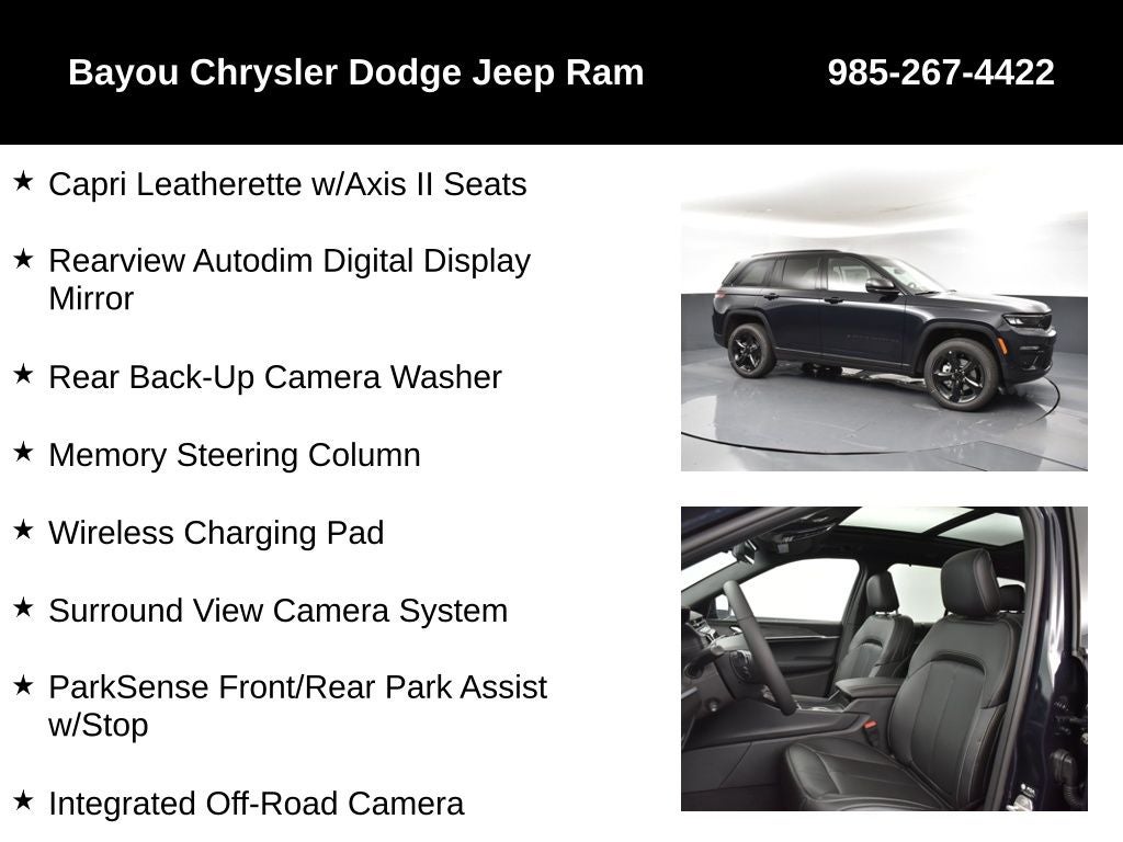 2024 Jeep Grand Cherokee GRAND CHEROKEE LIMITED 4X4