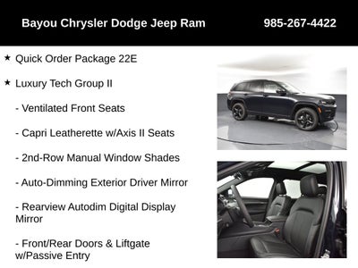 2024 Jeep Grand Cherokee GRAND CHEROKEE LIMITED 4X4