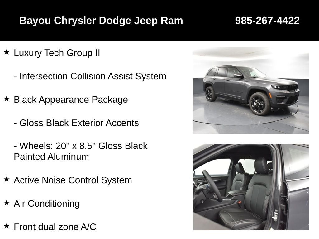 2025 Jeep Grand Cherokee GRAND CHEROKEE LIMITED 4X4