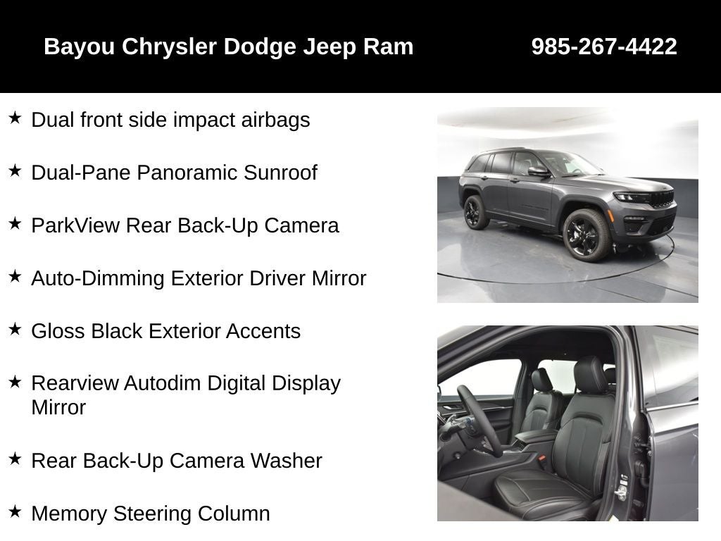 2025 Jeep Grand Cherokee GRAND CHEROKEE LIMITED 4X4