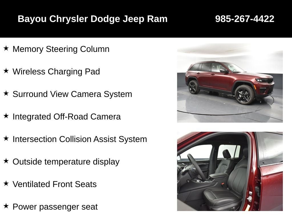 2025 Jeep Grand Cherokee GRAND CHEROKEE LIMITED 4X4