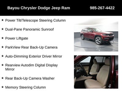 2025 Jeep Grand Cherokee GRAND CHEROKEE LIMITED 4X4