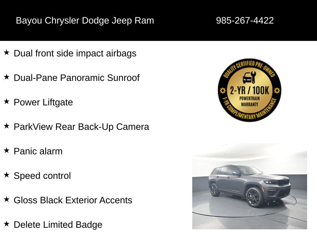 2025 Jeep Grand Cherokee Limited 4x4