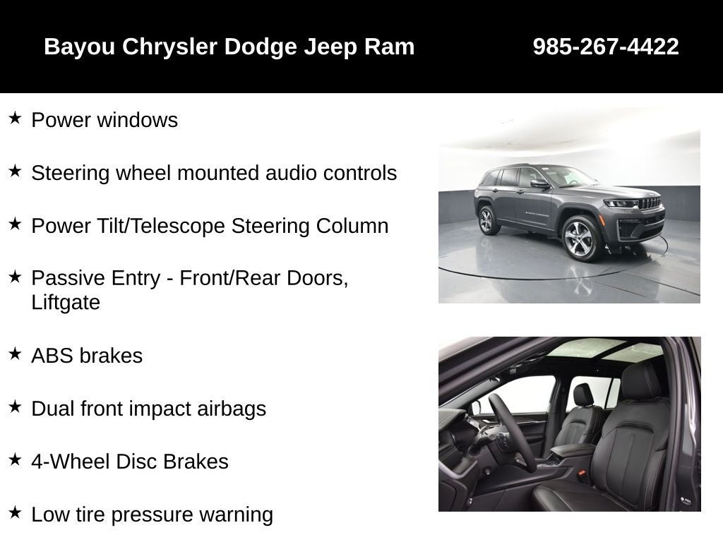 2026 Jeep Grand Cherokee GRAND CHEROKEE LIMITED 4X4