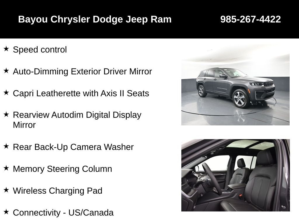 2026 Jeep Grand Cherokee GRAND CHEROKEE LIMITED 4X4