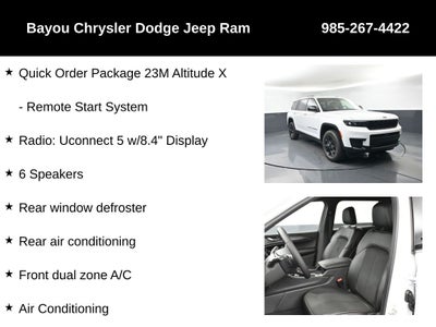 2025 Jeep Grand Cherokee GRAND CHEROKEE L ALTITUDE X 4X2