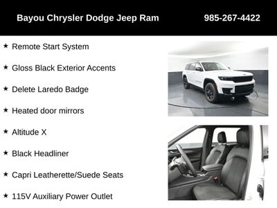 2025 Jeep Grand Cherokee GRAND CHEROKEE L ALTITUDE X 4X2