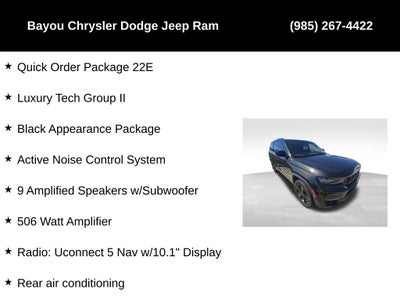 2023 Jeep Grand Cherokee L Limited 4x2