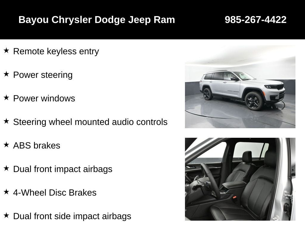 2025 Jeep Grand Cherokee GRAND CHEROKEE L LIMITED 4X2