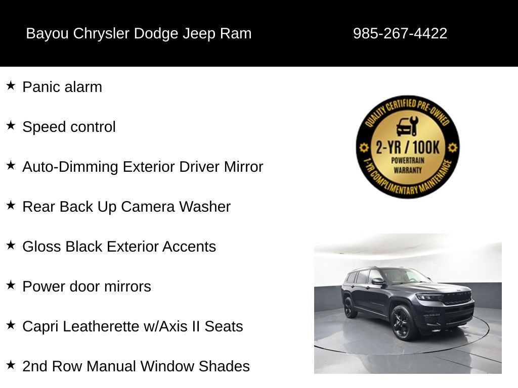 2024 Jeep Grand Cherokee L Limited 4x2
