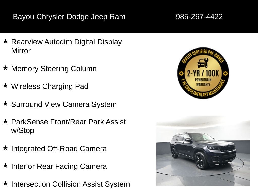 2024 Jeep Grand Cherokee L Limited 4x2