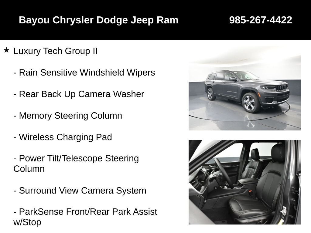 2025 Jeep Grand Cherokee GRAND CHEROKEE L LIMITED 4X2