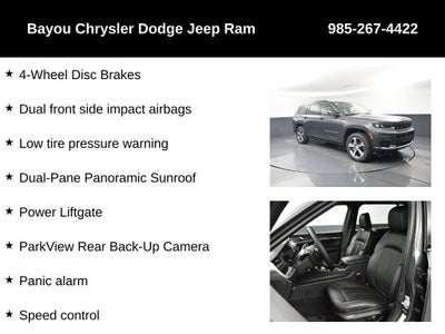 2025 Jeep Grand Cherokee GRAND CHEROKEE L LIMITED 4X2