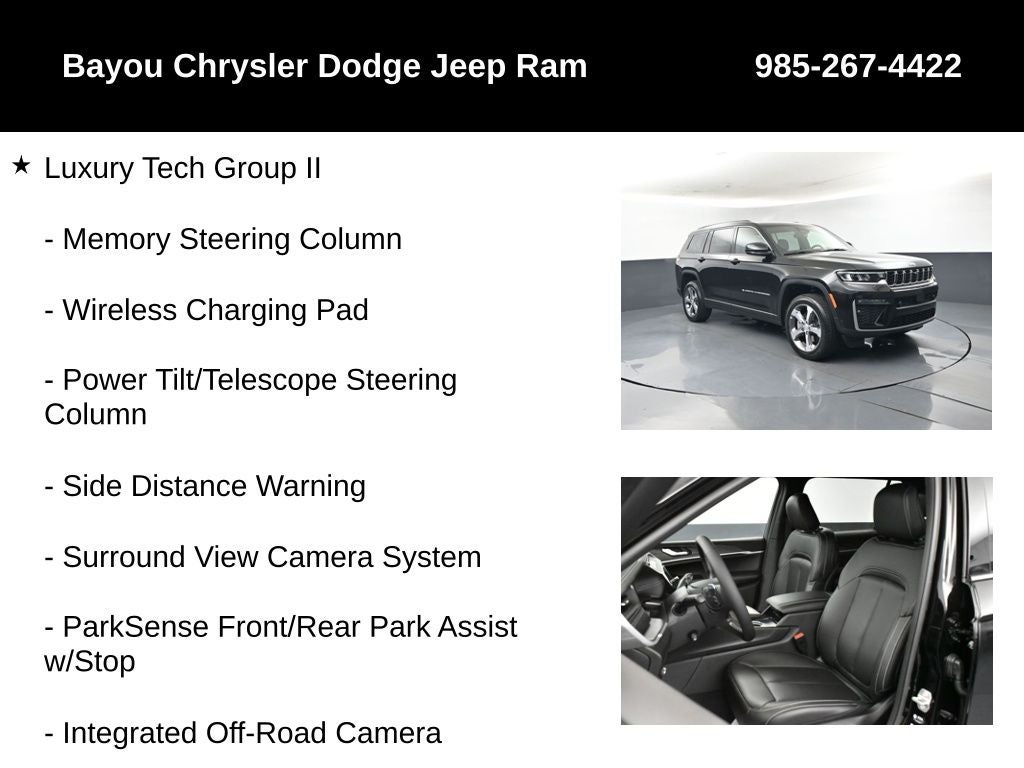 2026 Jeep Grand Cherokee GRAND CHEROKEE L LIMITED 4X2