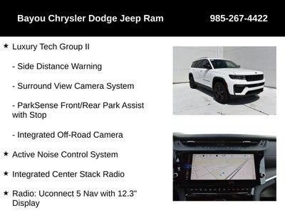 2026 Jeep Grand Cherokee GRAND CHEROKEE L LIMITED 4X2