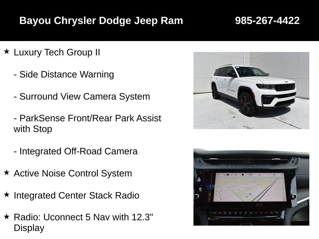 2026 Jeep Grand Cherokee GRAND CHEROKEE L LIMITED 4X2