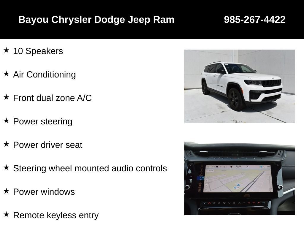 2026 Jeep Grand Cherokee GRAND CHEROKEE L LIMITED 4X2