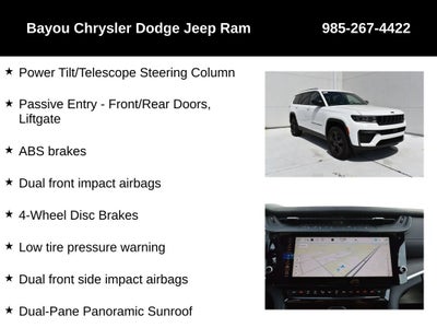 2026 Jeep Grand Cherokee GRAND CHEROKEE L LIMITED 4X2