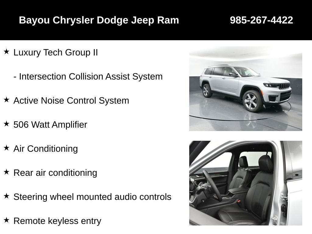 2025 Jeep Grand Cherokee GRAND CHEROKEE L LIMITED 4X4