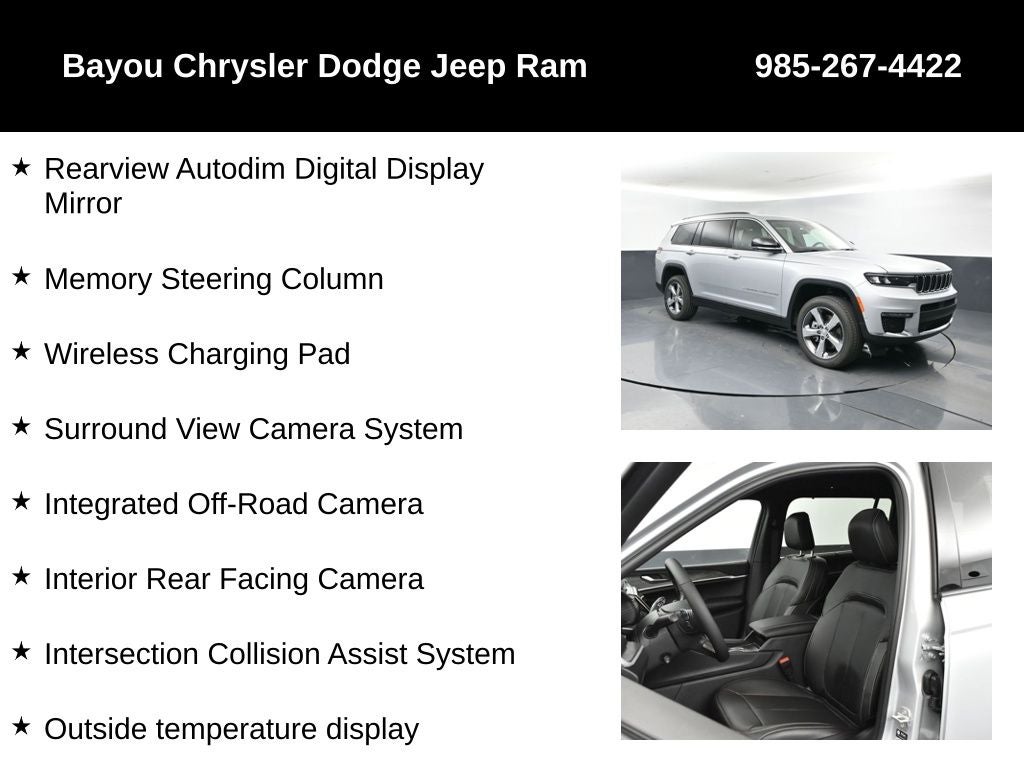 2025 Jeep Grand Cherokee GRAND CHEROKEE L LIMITED 4X4