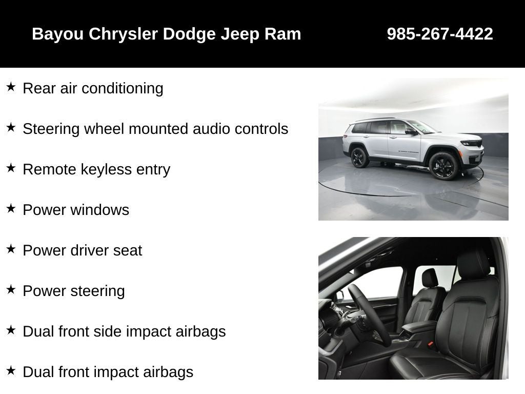 2025 Jeep Grand Cherokee GRAND CHEROKEE L LIMITED 4X4