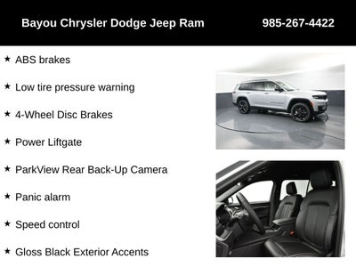 2025 Jeep Grand Cherokee GRAND CHEROKEE L LIMITED 4X4