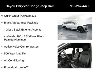 2025 Jeep Grand Cherokee GRAND CHEROKEE L LIMITED 4X4