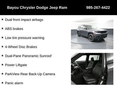 2025 Jeep Grand Cherokee GRAND CHEROKEE L LIMITED 4X4