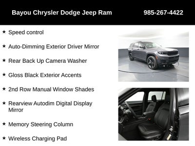 2025 Jeep Grand Cherokee GRAND CHEROKEE L LIMITED 4X4