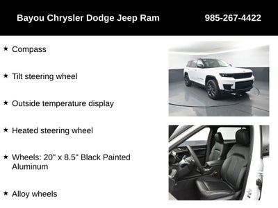 2025 Jeep Grand Cherokee GRAND CHEROKEE L LIMITED 4X4