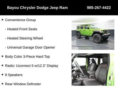 2025 Jeep Wrangler WRANGLER 4-DOOR RUBICON